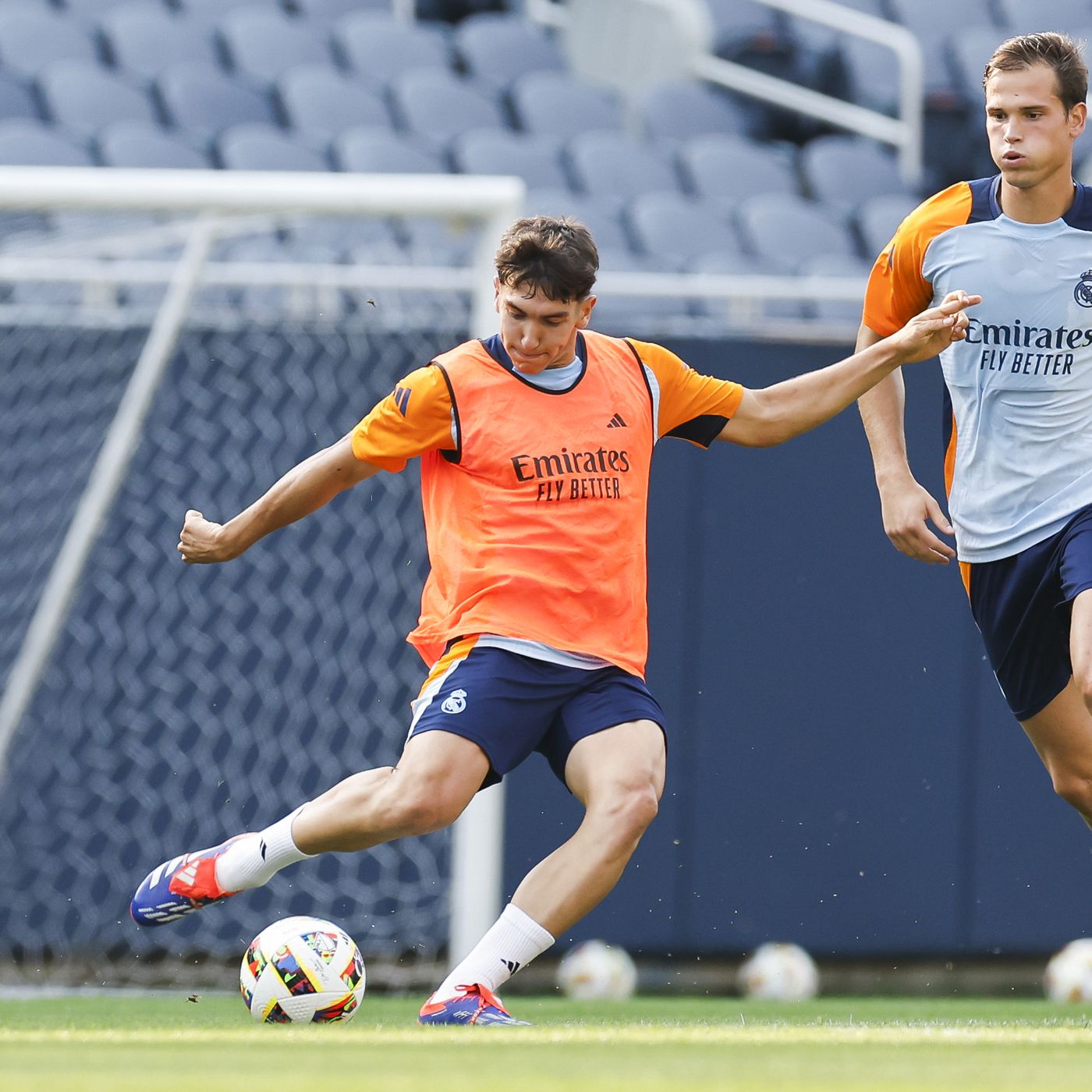 Martin is rated highly by the people at Real Madrid, which is why they have taken him on the USA tour to train and play with the first team.