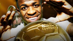 Vinicius, favourite for the Ballon d’Or? Credit: Quentin Guichard