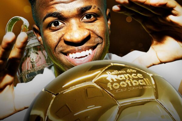 Vinicius, favourite for the Ballon d’Or? Credit: Quentin Guichard