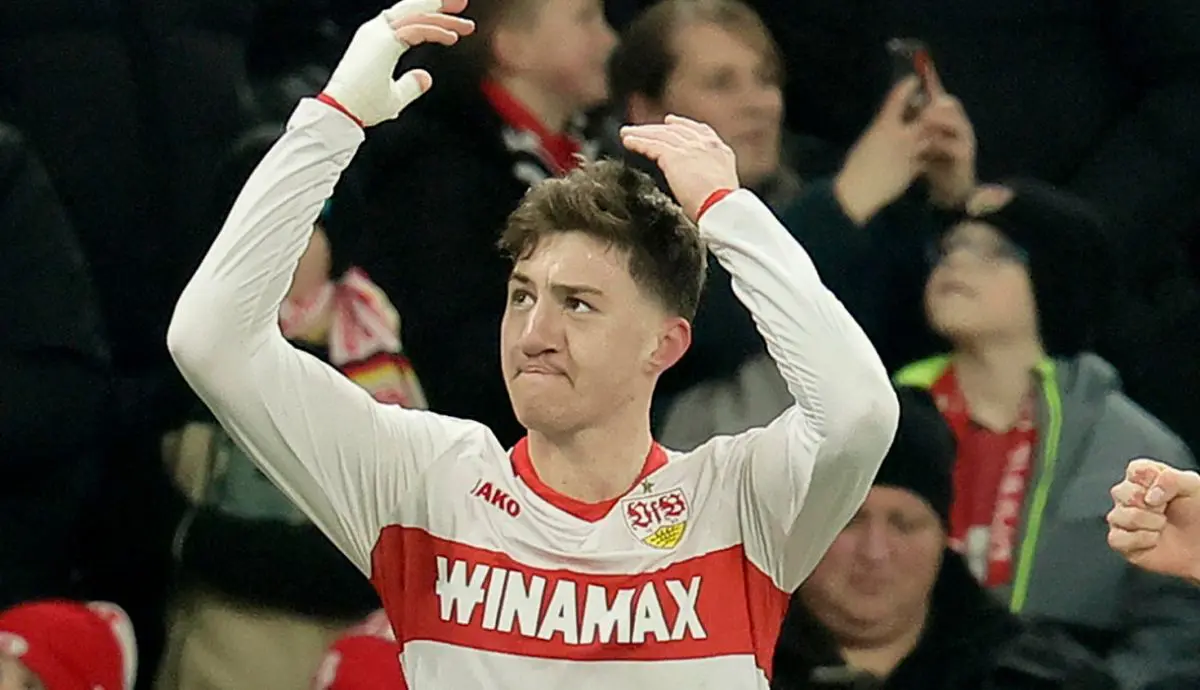 Angelo Stiller linked with Real Madrid (Image via Ronald Wittek / EPA)